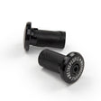 WeThePeople Supreme Alloy BMX Bar Ends - Black