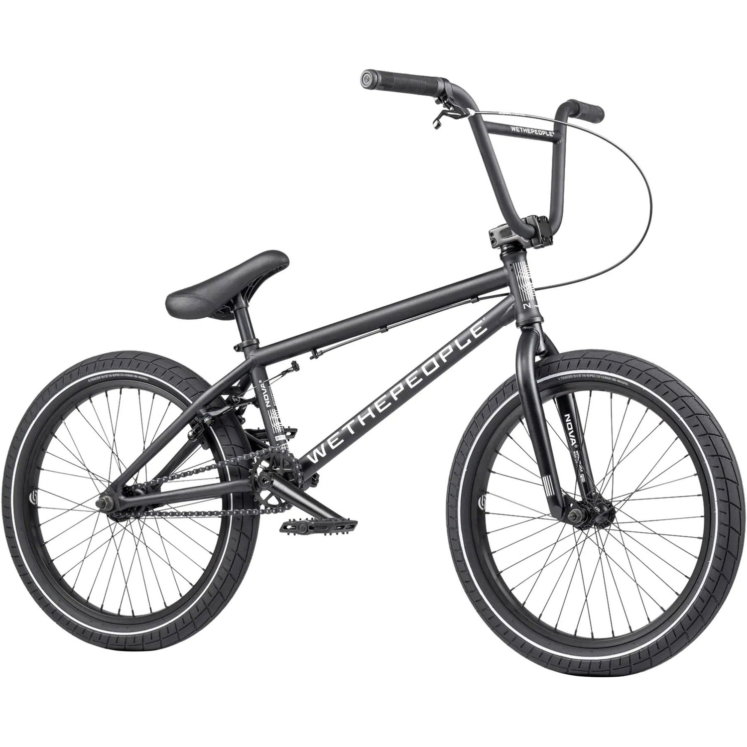 WeThePeople Nova 20.5" Complete Freestyle BMX - Matt Black