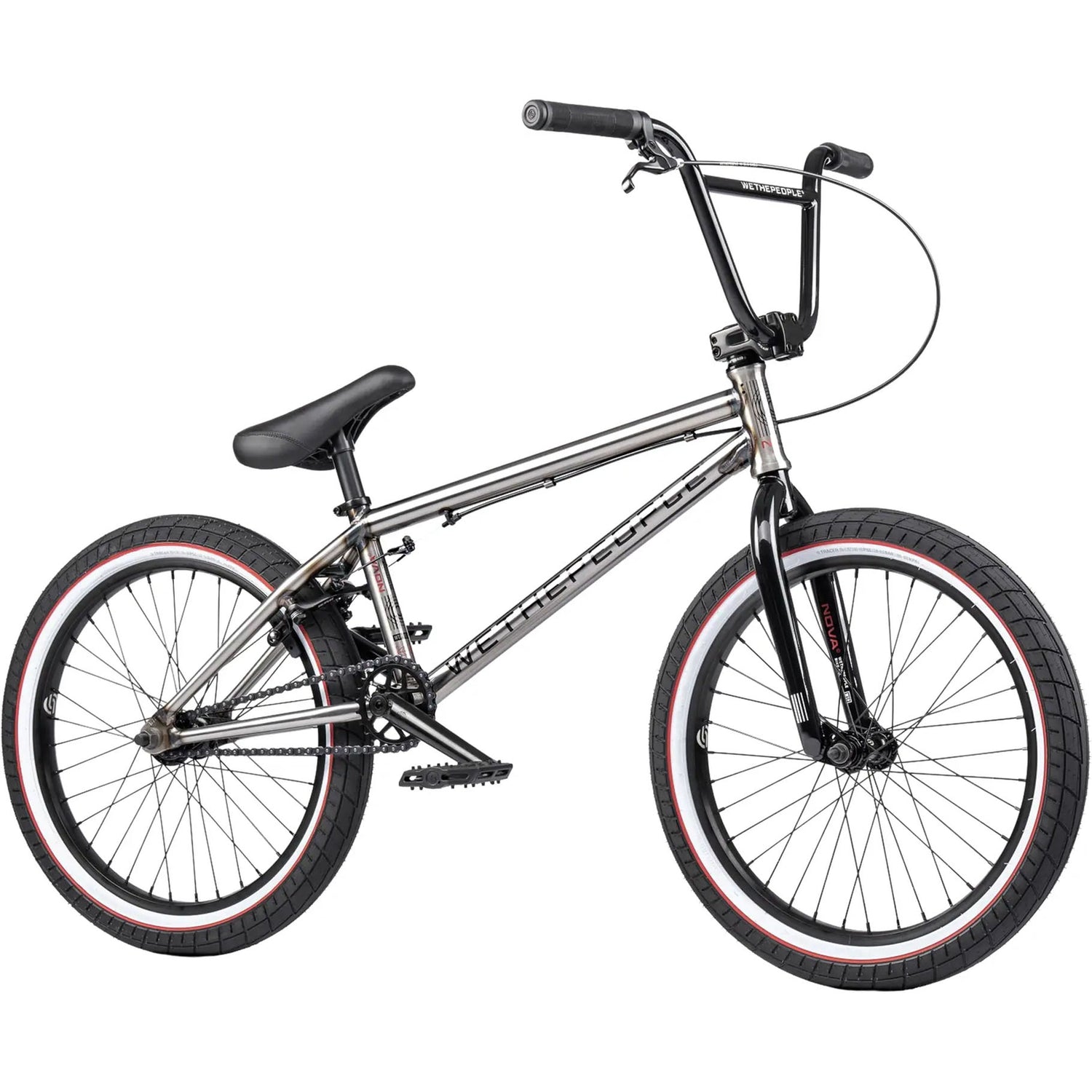 WeThePeople Nova 20.5" Complete Freestyle BMX - Glossy Raw