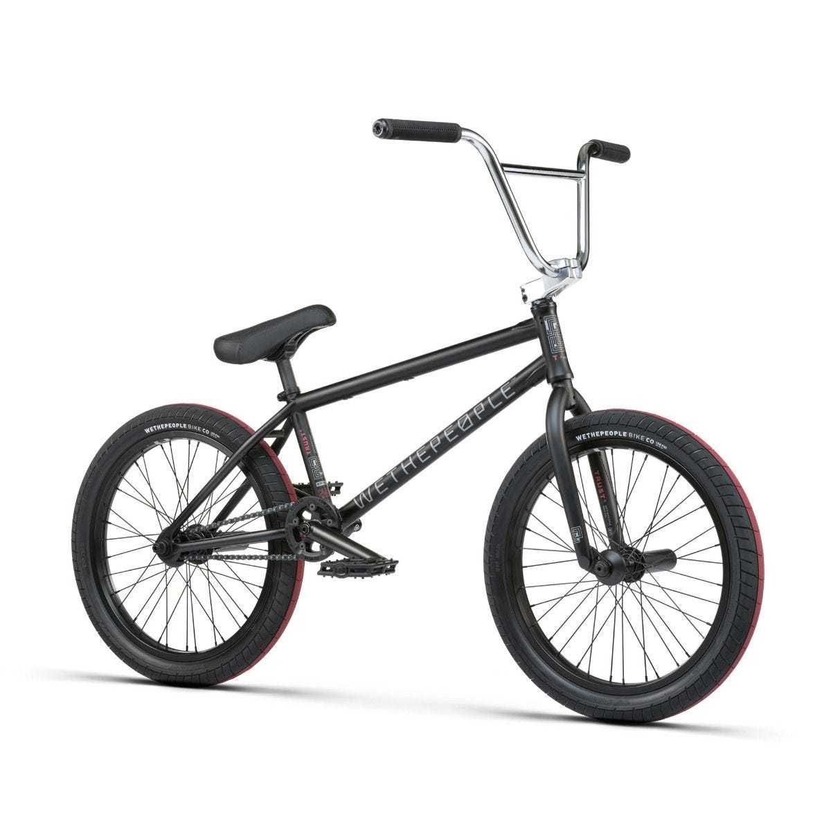 WeThePeople Trust RSD FC 20.75'' Complete BMX - Matte Black