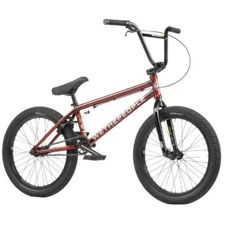 WeThePeople CRS 20" Complete BMX - Translucent Red