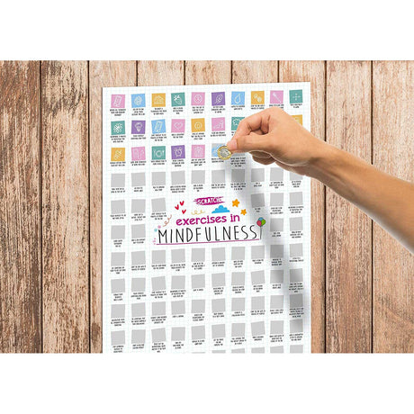 #winning 100 Exercises in Mindfulness Challenge A2 - Scratch Poster