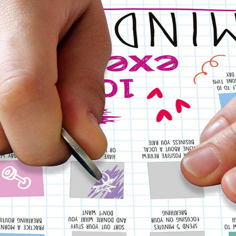 #winning 100 Exercises in Mindfulness Challenge A2 - Scratch Poster