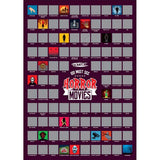#winning 100 Horror Movies - Scratch Poster