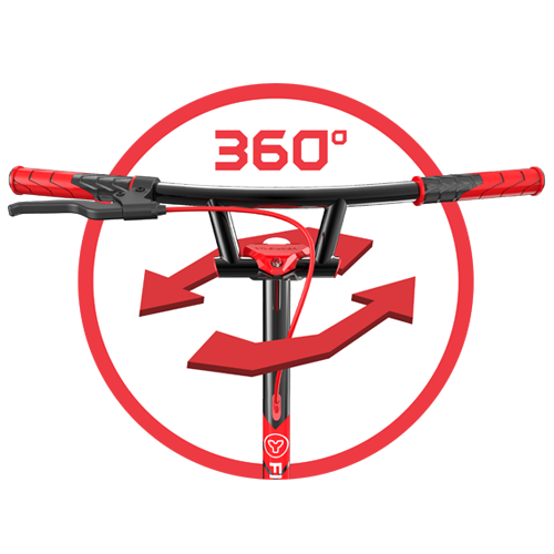 Yvolution Y Fliker Lift - Red