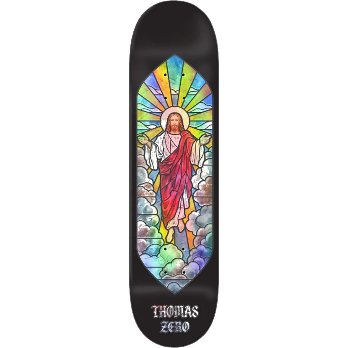 Zero Stained Glass Skateboard Deck - Thomas 8.25"