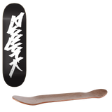 Zoo York OG 95 Tag Skateboard Deck - Black/White 8"