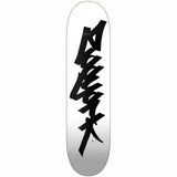 Zoo York OG 95 Tag Skateboard Deck - White/Black 8.25"