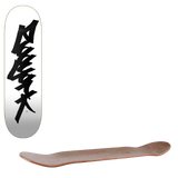 Zoo York OG 95 Tag Skateboard Deck - White/Black 8.25"
