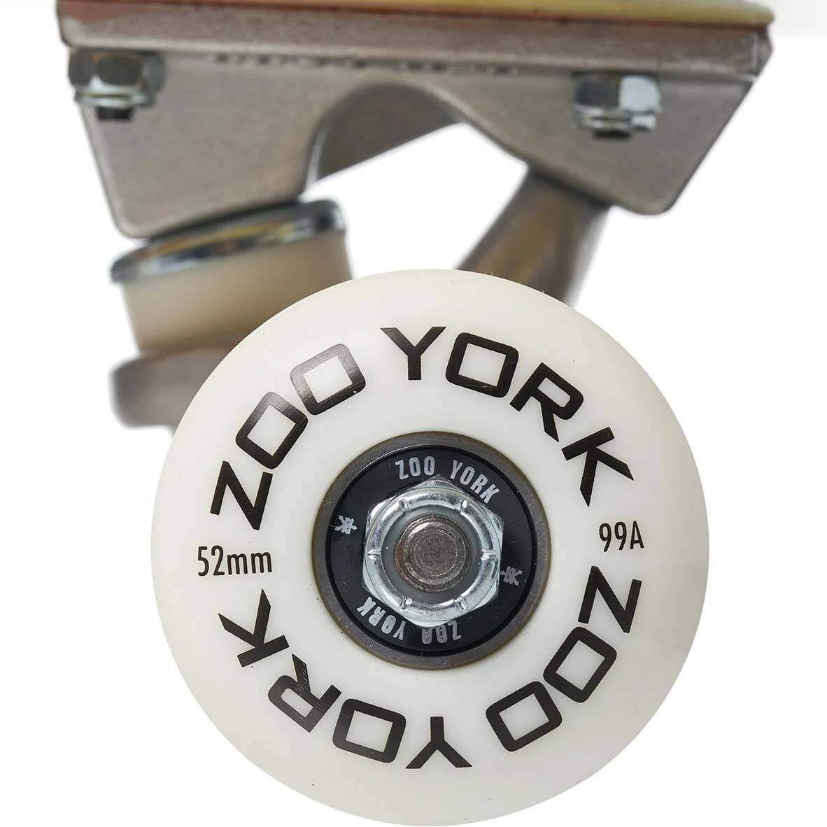Zoo York Crackerjack Complete Skateboard - White/Black 8"