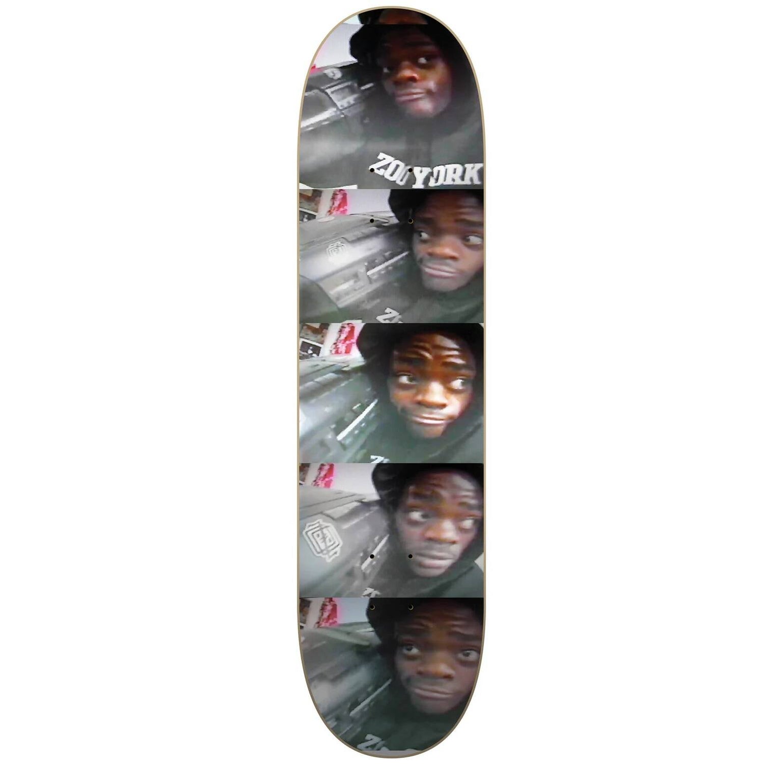 Zoo York X HHF Radio Head Skateboard Deck 8"