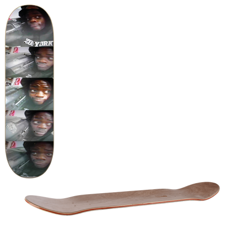 Zoo York X HHF Radio Head Skateboard Deck 8"