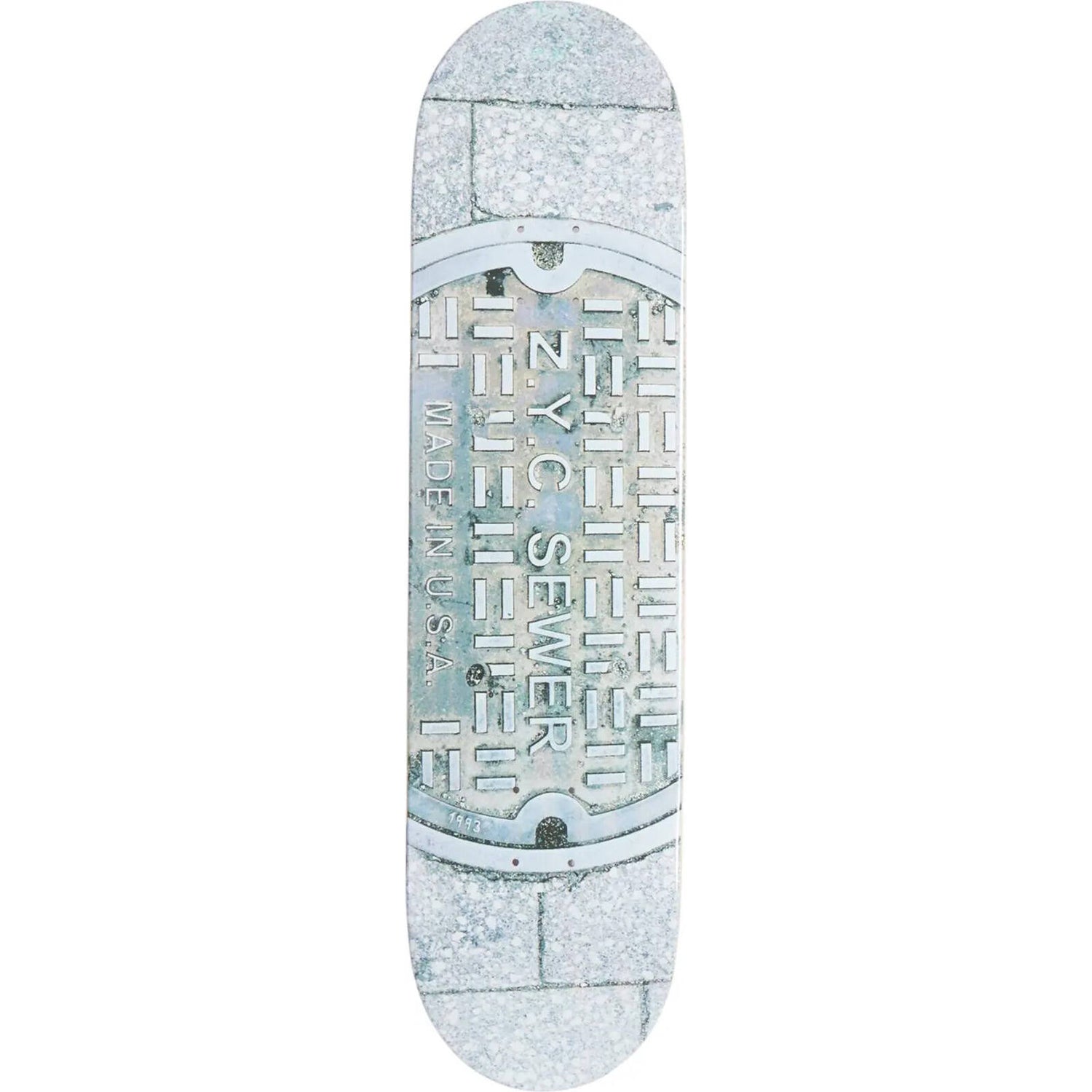 Zoo York City Skateboard Deck - Z.Y.C. Sewer 8"