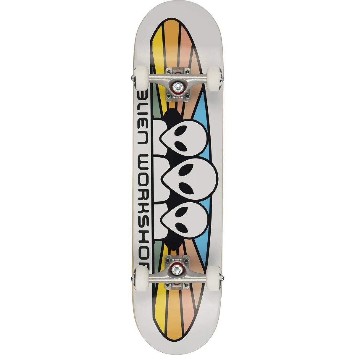 Alien Workshop Spectrum Complete Skateboard - White 7.75''