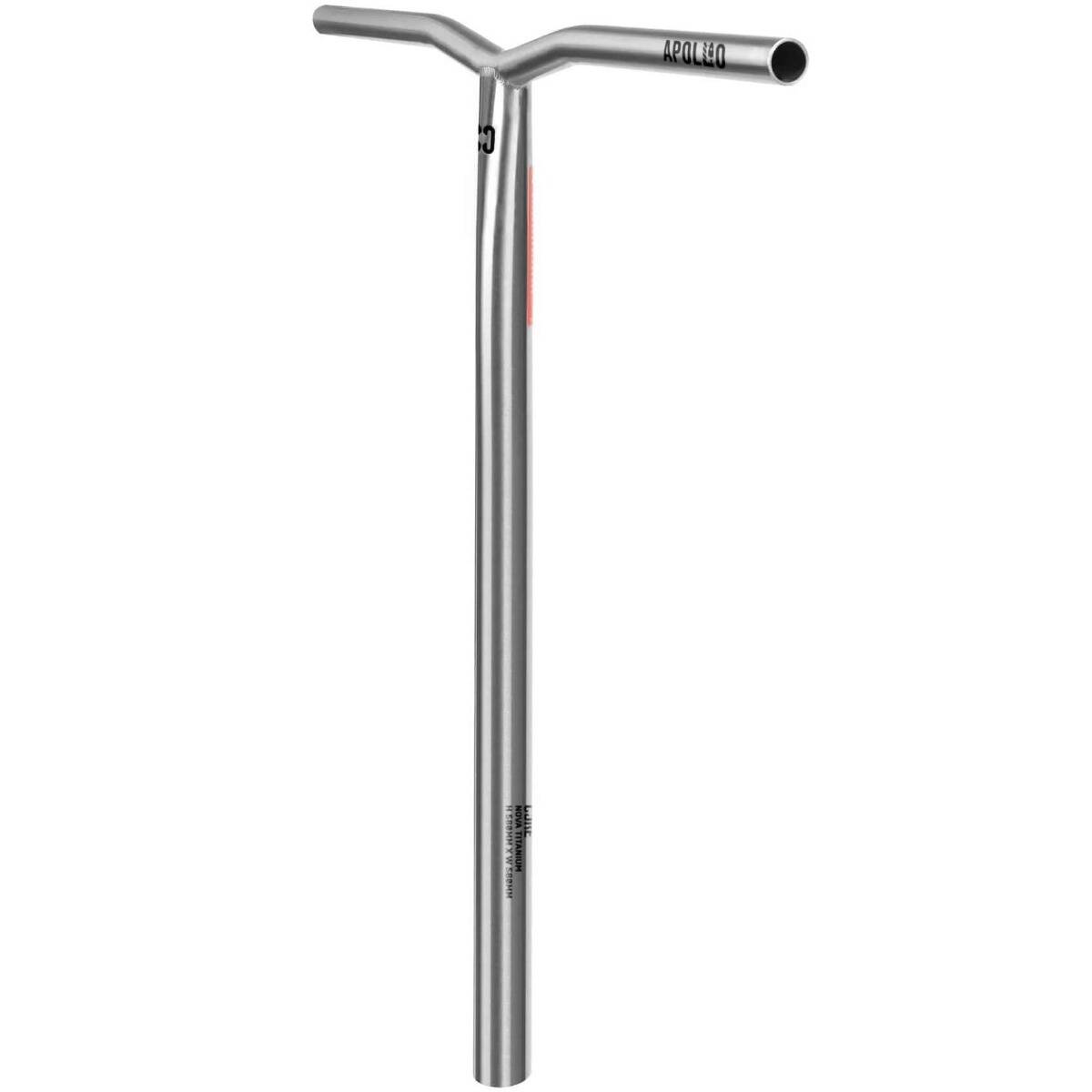 CORE Apollo Titanium V2 HIC/SCS Scooter Handle Bars - Raw 580mm
