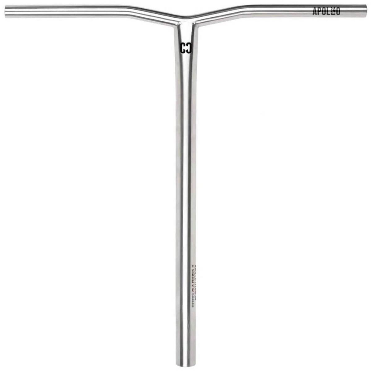 CORE Apollo V2 Titanium HIC/SCS Scooter Handle Bars - Raw 630mm
