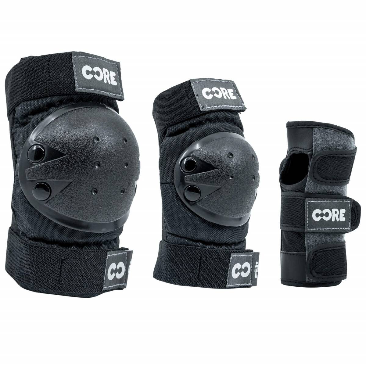 CORE Junior Triple Pad Set - Black