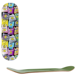 Grizzly Smile Now Smile Later Skateboard Deck 8"