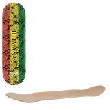 The Heart Supply Heimana Reynolds Pro Skateboard Deck - Tribal Rasta 8.25"