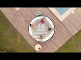 Lay-Z-Spa Hollywood 6 Person Airjet Inflatable Hot Tub