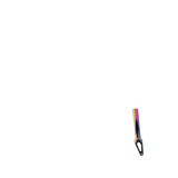 Lucky Huracan SCS/HIC/ICS Scooter Forks - Neochrome