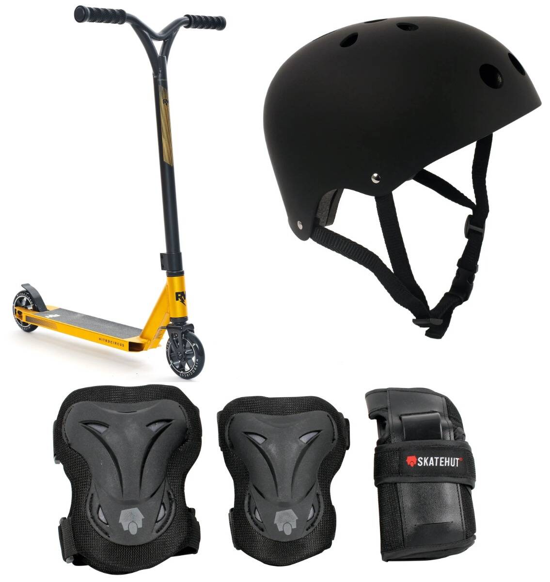 Nitro Circus Ryan Williams REPLICA Stunt Scooter Bundle