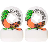 OJ From Concentrate Hardline Skateboard Wheels - White 53mm