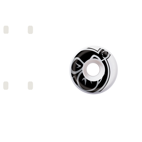 Pig Wheels Prime Skateboard Wheels - 53mm (Pack of 4)