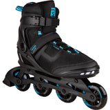 Skatelife Aztec Inline Roller Skates - Black/Blue UK 6