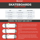 Speed Demons Checkers Complete Skateboard - Black/Blue 7.25"